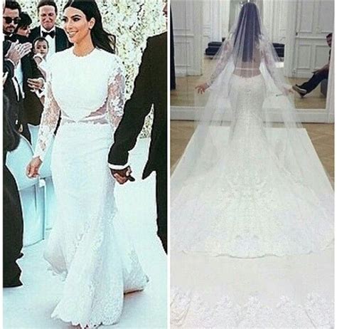 kim kardashian wedding gown givenchy|Kim Kardashian wedding dress designer.